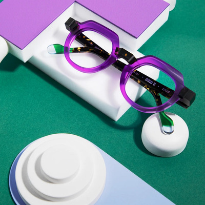Concept BRUTALISM Lunettes en acétate BRUTALISM Anne et Valentin