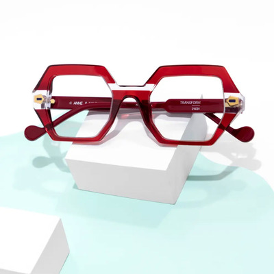 Concept Cristallized Anne et Valentin Lunettes en acétate Cristallized Anne et Valentin