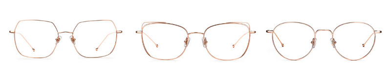 Lunettes Rose gold Gigi Barcelona